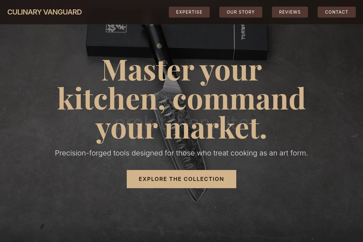 Nutmeg Chef Knife
