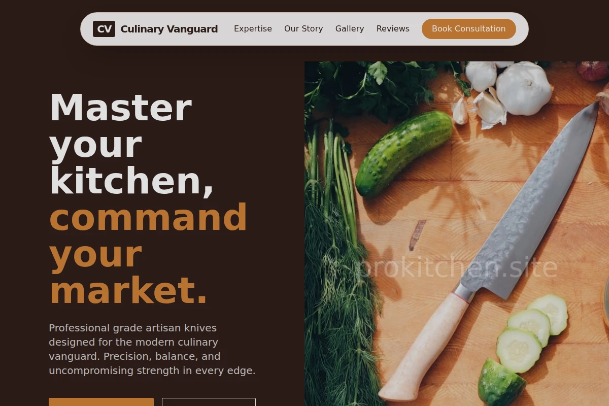 Oven Chef Knife
