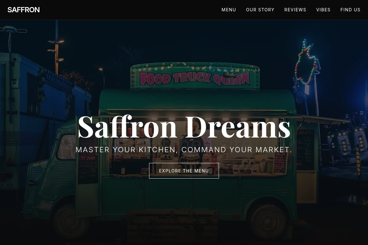 Saffron Food Truck