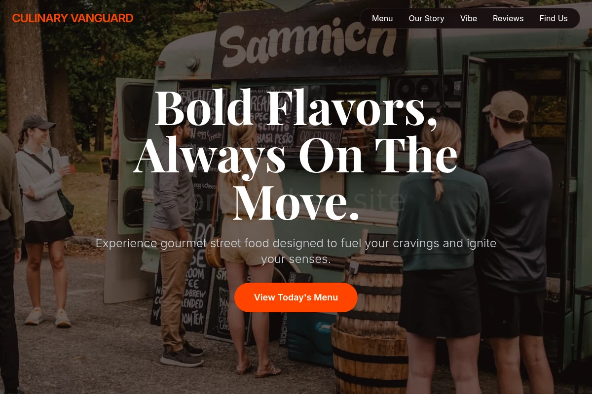 Stock Food Truck